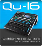 .Allen & Heath Qu-16 Rackmountable Compact Digital Mixer